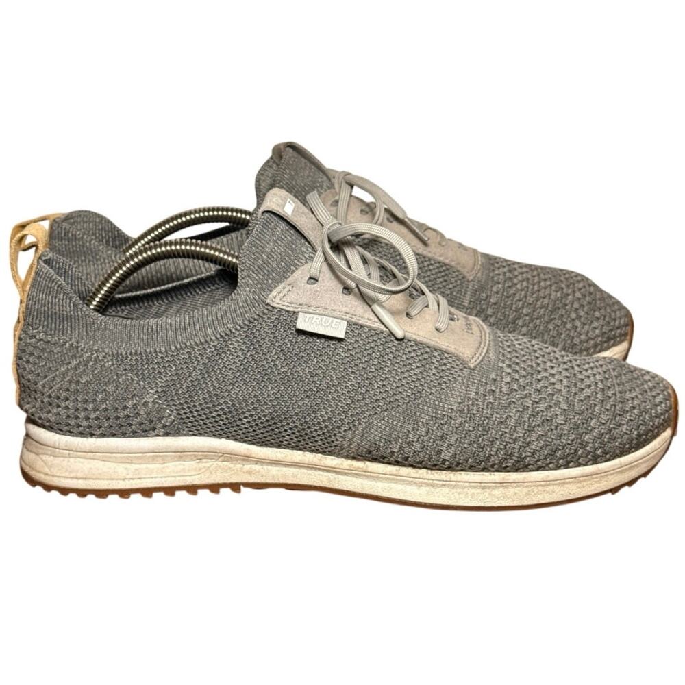 True Linkswear All Day Knit II Golf Shoes Men's Size 11 Grey Spikeless True Knit